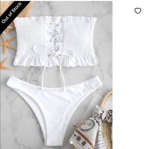 Zaful Strapless Bikini